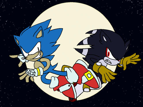 Made by Herobane64 and x0's version of Shadow named "Terios"